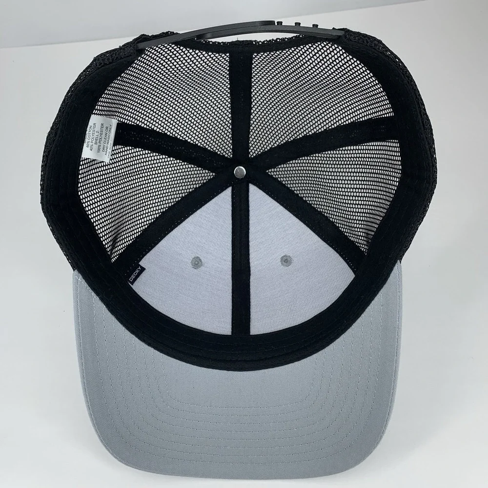 E-3 AWACS Boeing OKC Hat Adjustable Snapback Mesh Patch Gray Decky Baseball Cap